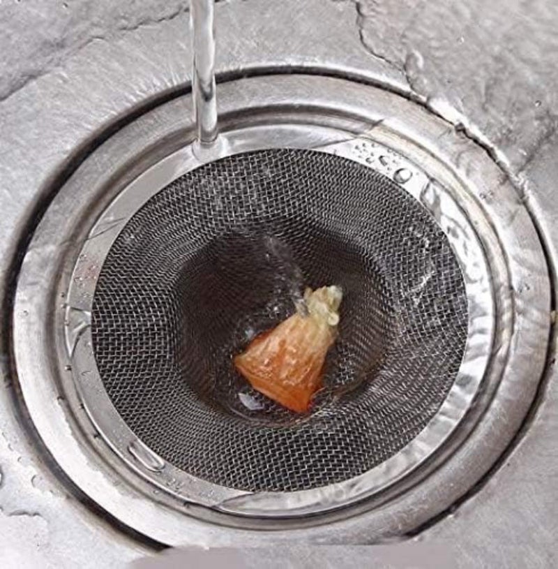 DNHCLL 4 Pieces Silver Mesh Hole Kitchen Bathroom Basin Sink Drain Strainer(2" x 0.79"). - Image 2